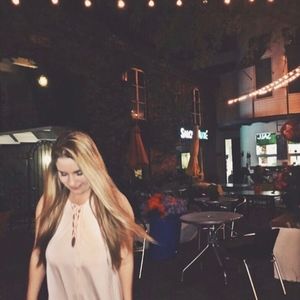 Henrigirl Blush Tie-Up Dress